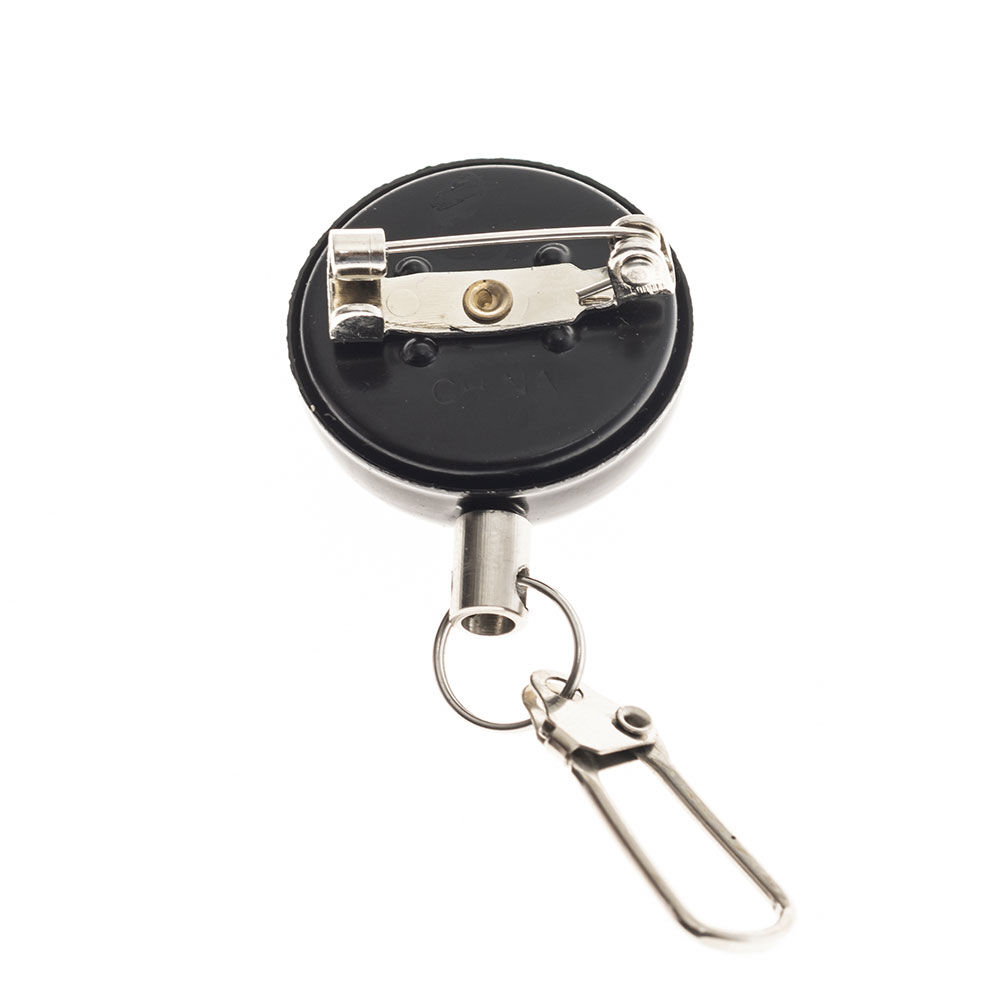 Silverstone black service button with steel cable (pin)