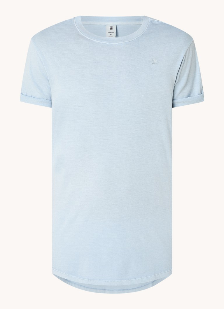 Tricou G-Star RAW Lash din bumbac organic cu logo brodat