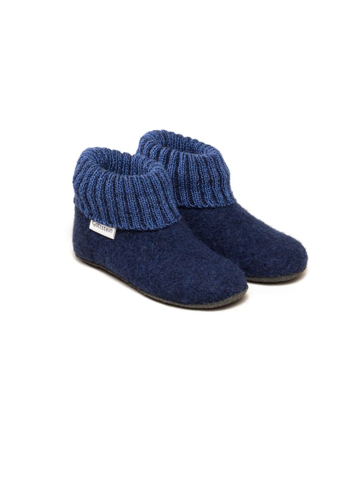 Gottstein Hausschuh Alpine Boot FE in blau günstig kaufen