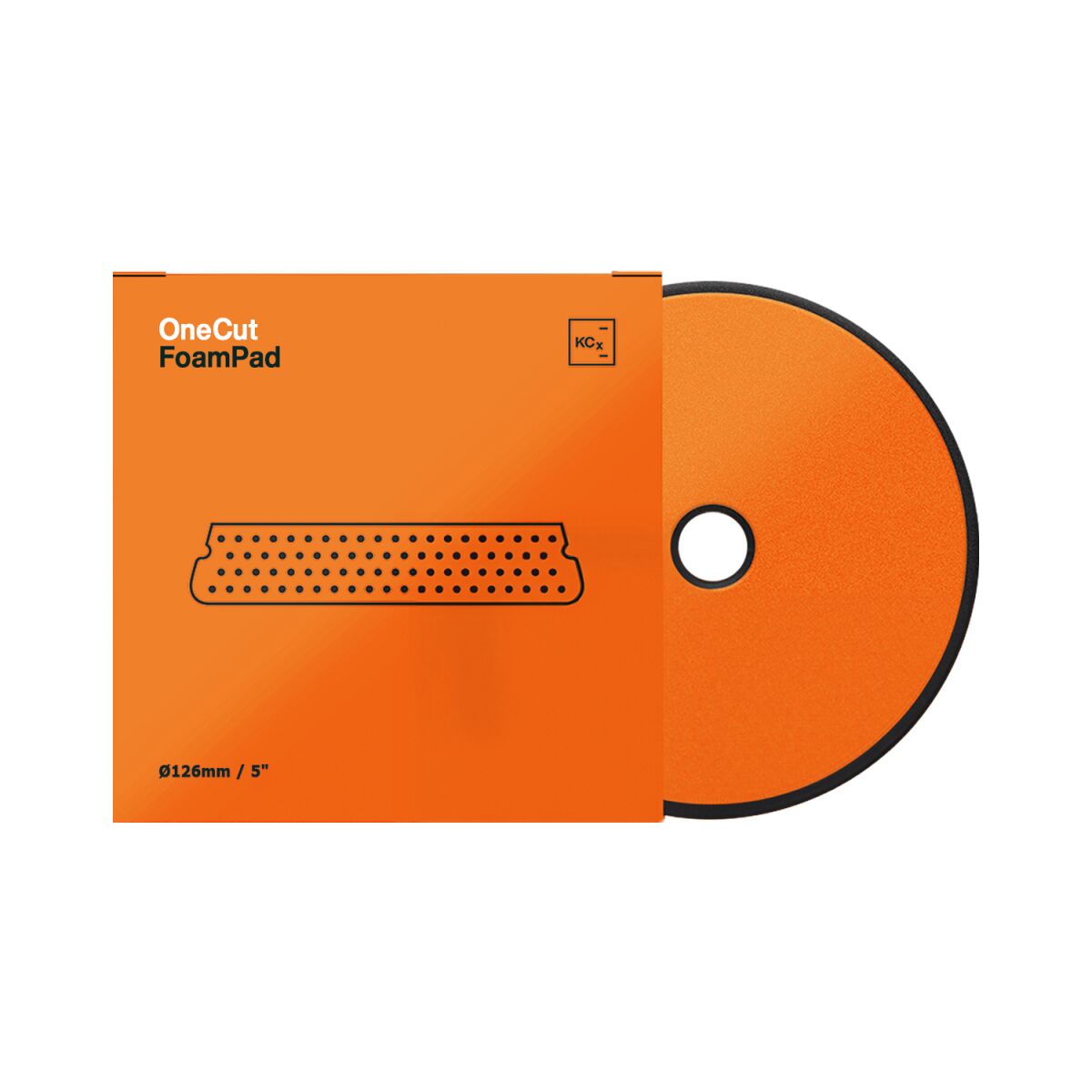 Koch Chemie One Cut Foam Pad Polierschwamm Ø126mm Orange