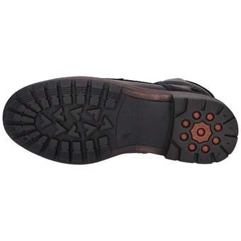 Relife Schnürstiefelette in schwarz