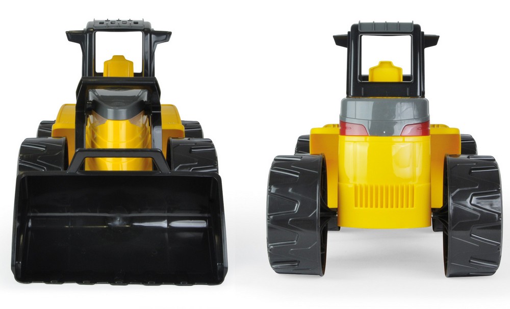 LENA GIGA TRUCKS Aufsitz-Lader Pro, sw/gelb