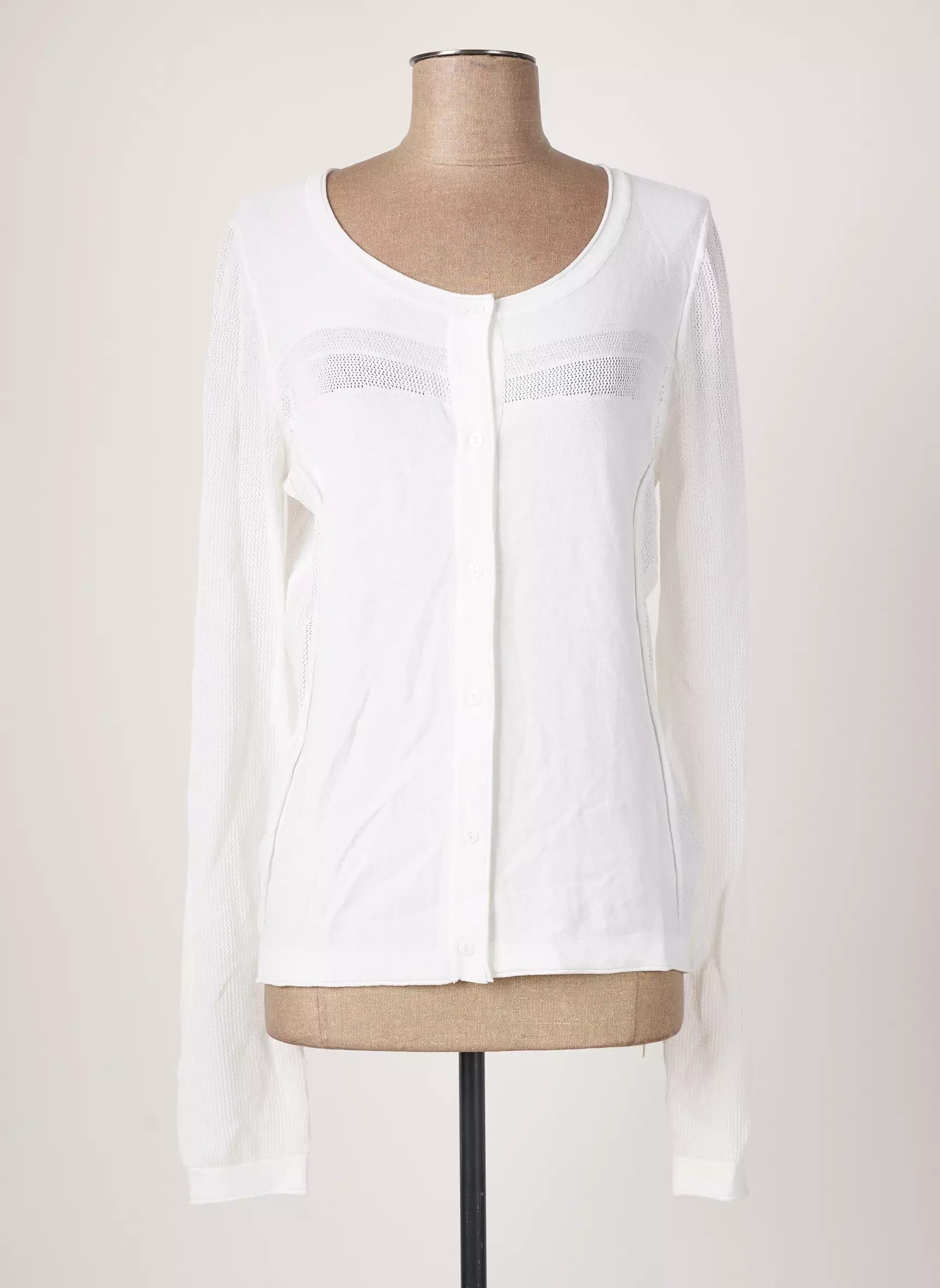 Esqualo Cardigans Femme couleur blanc