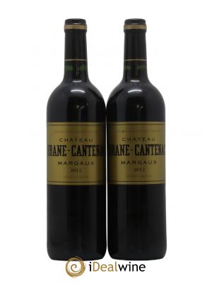Château Brane Cantenac 2ème Grand Cru Classé  2012 - Lot de 2 Bouteilles