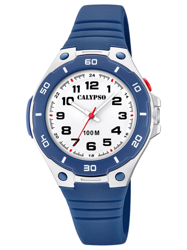 Calypso Kinder- und Jugenduhr Blau 10 bar günstig kaufen onesize