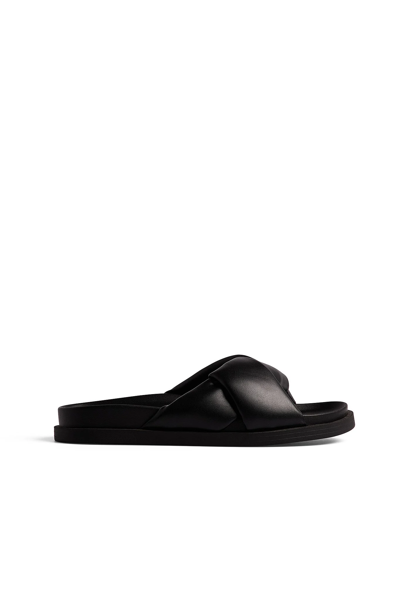 Twisted Puffy Slippers