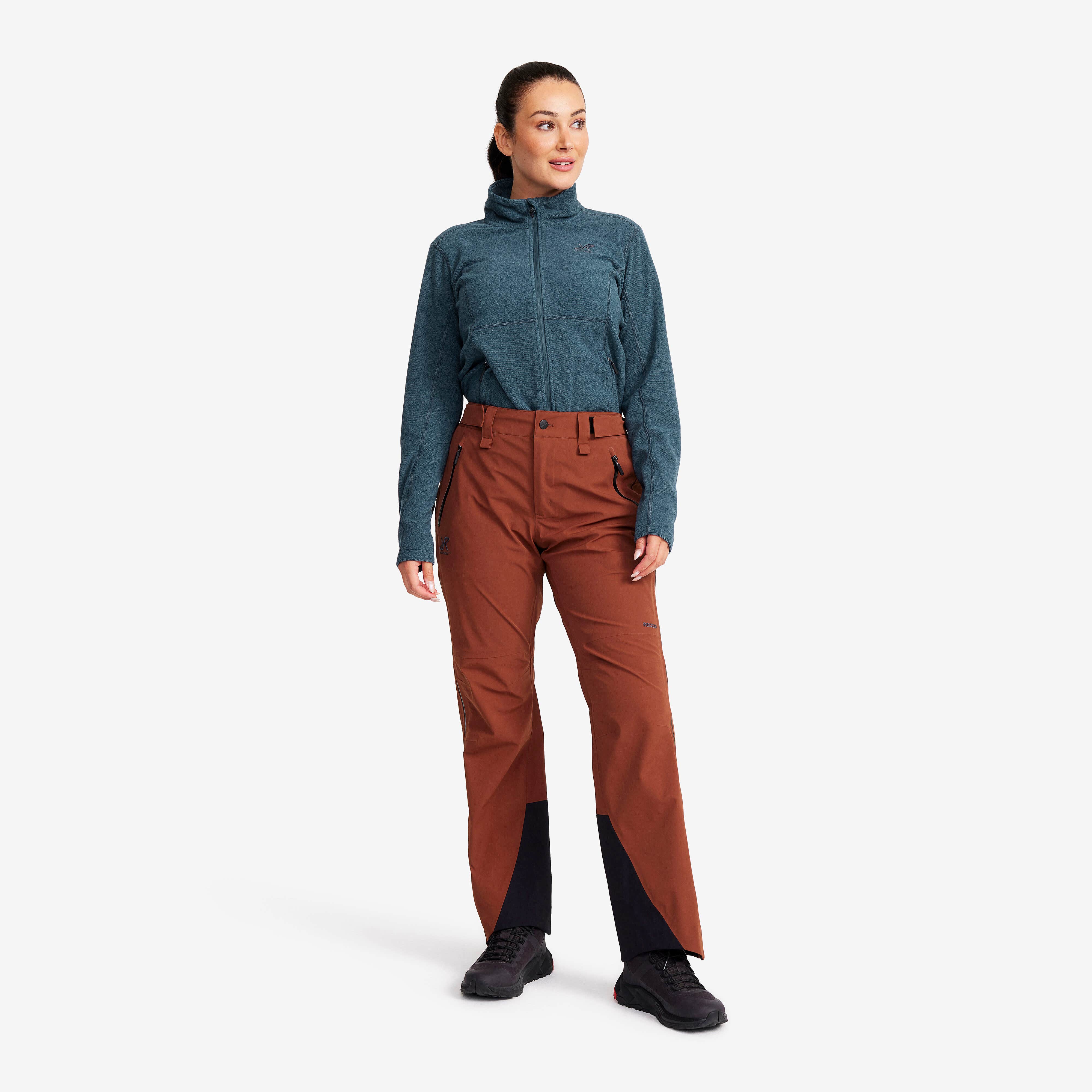 Cyclone Zip-up 3L Pants Femme Smoked Paprika
