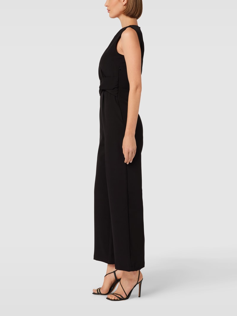 Jumpsuit mit Rückenschlitz Modell 'VIGERY' in schwarz