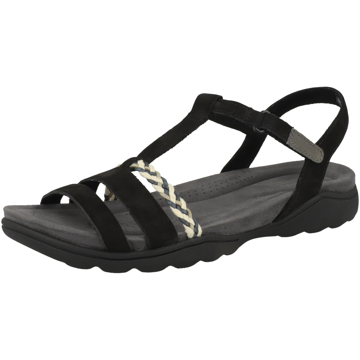 Clarks Amanda Tealite Sandale schwarz
