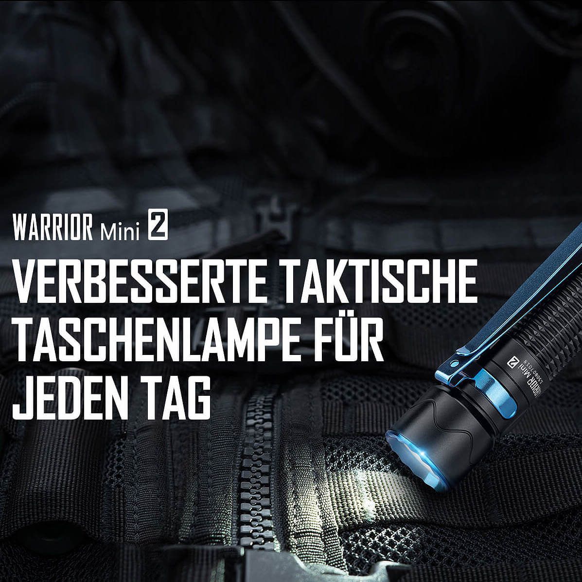 Warrior Mini 2 Taktische Taschenlampe