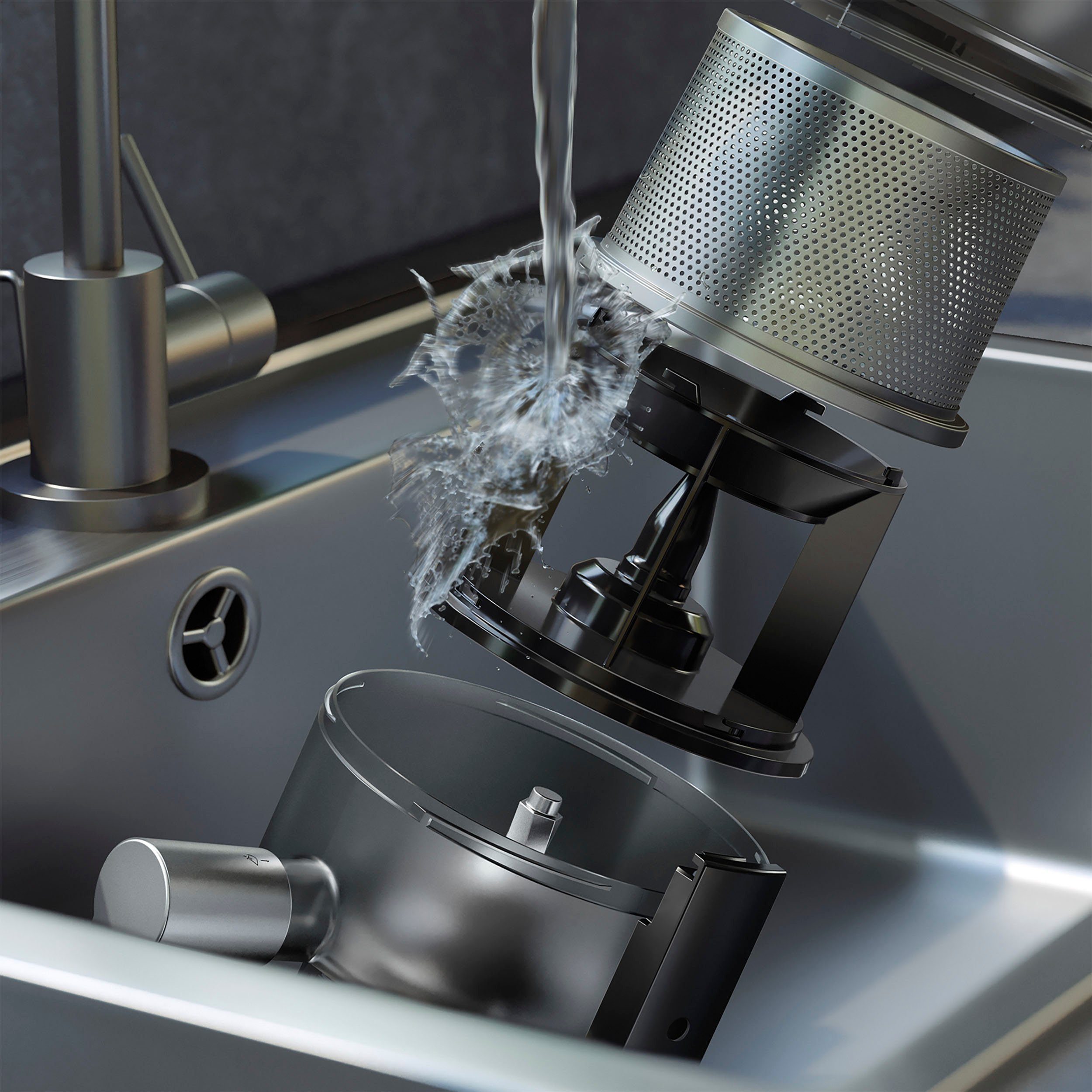 Philips Standmixer HR3770/10, 1500 W, mit Entsafterfunktion und 2 Trinkbehältern