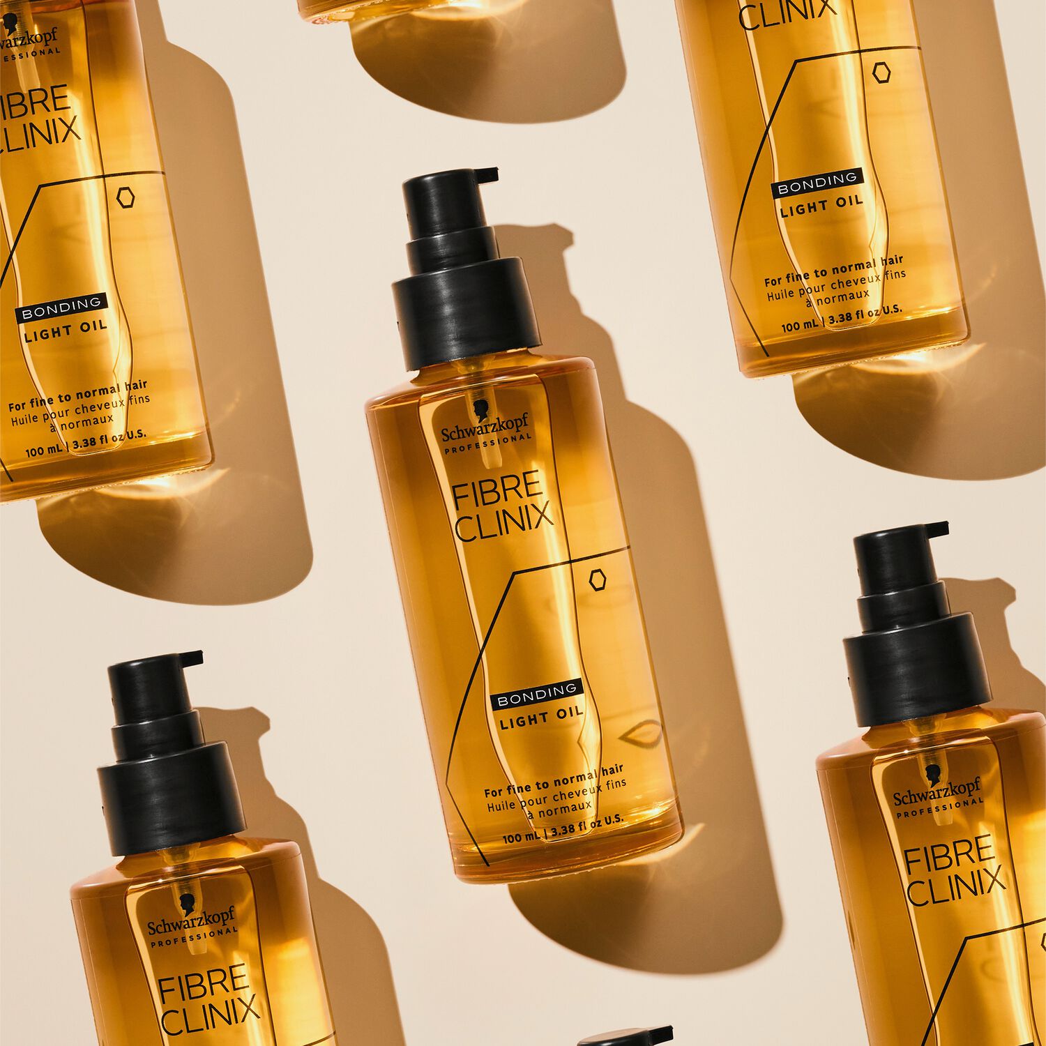 Schwarzkopf Professional Fibre Clinix Huile de Soin Légère