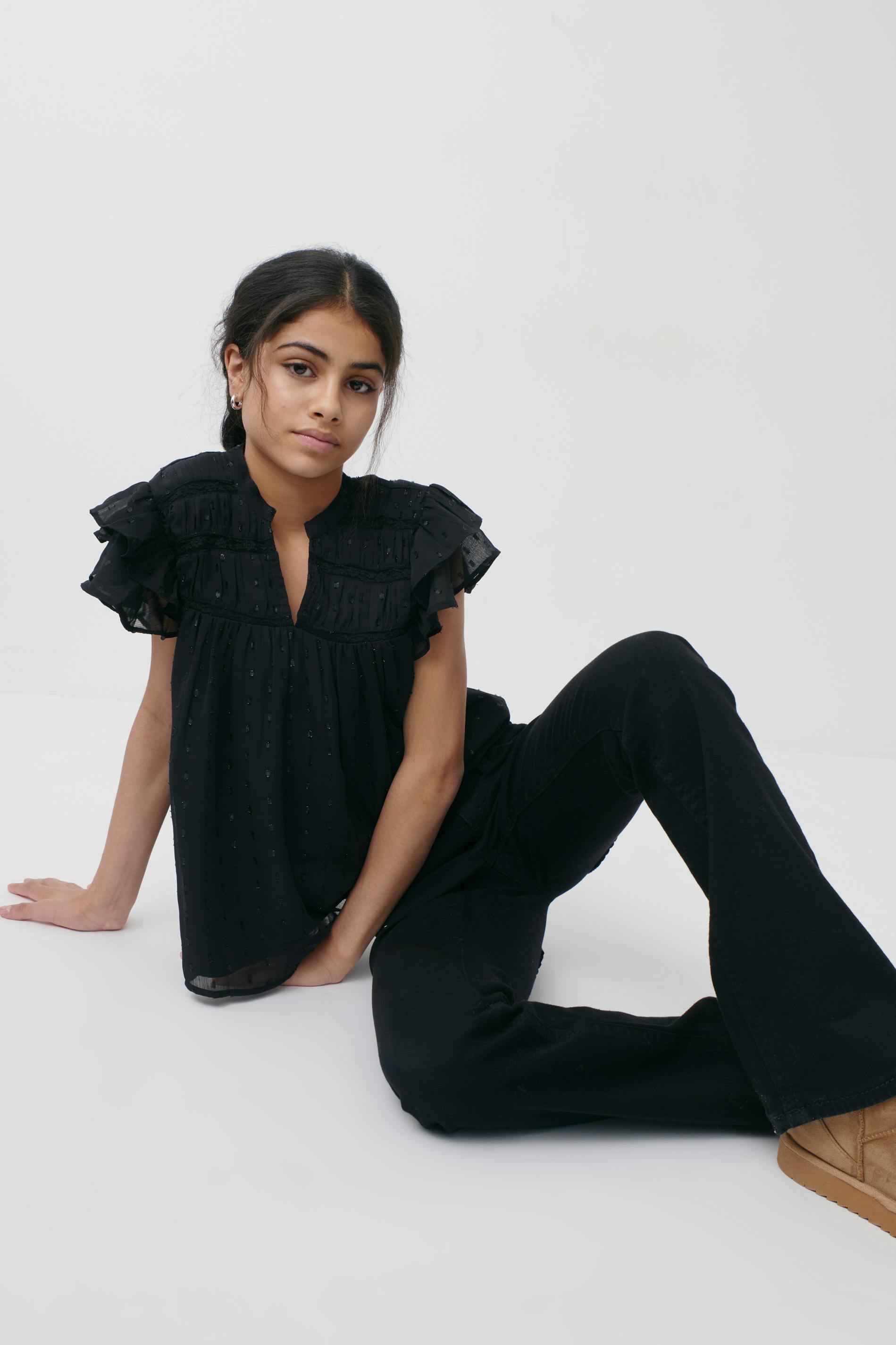 Y frill top