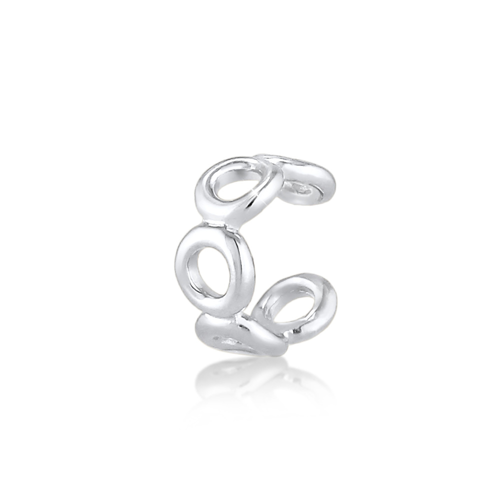 Elli Elli Boucles d'Oreilles pour dames - Geo Look en 925/1000 argent massif Boucles d'oreilles