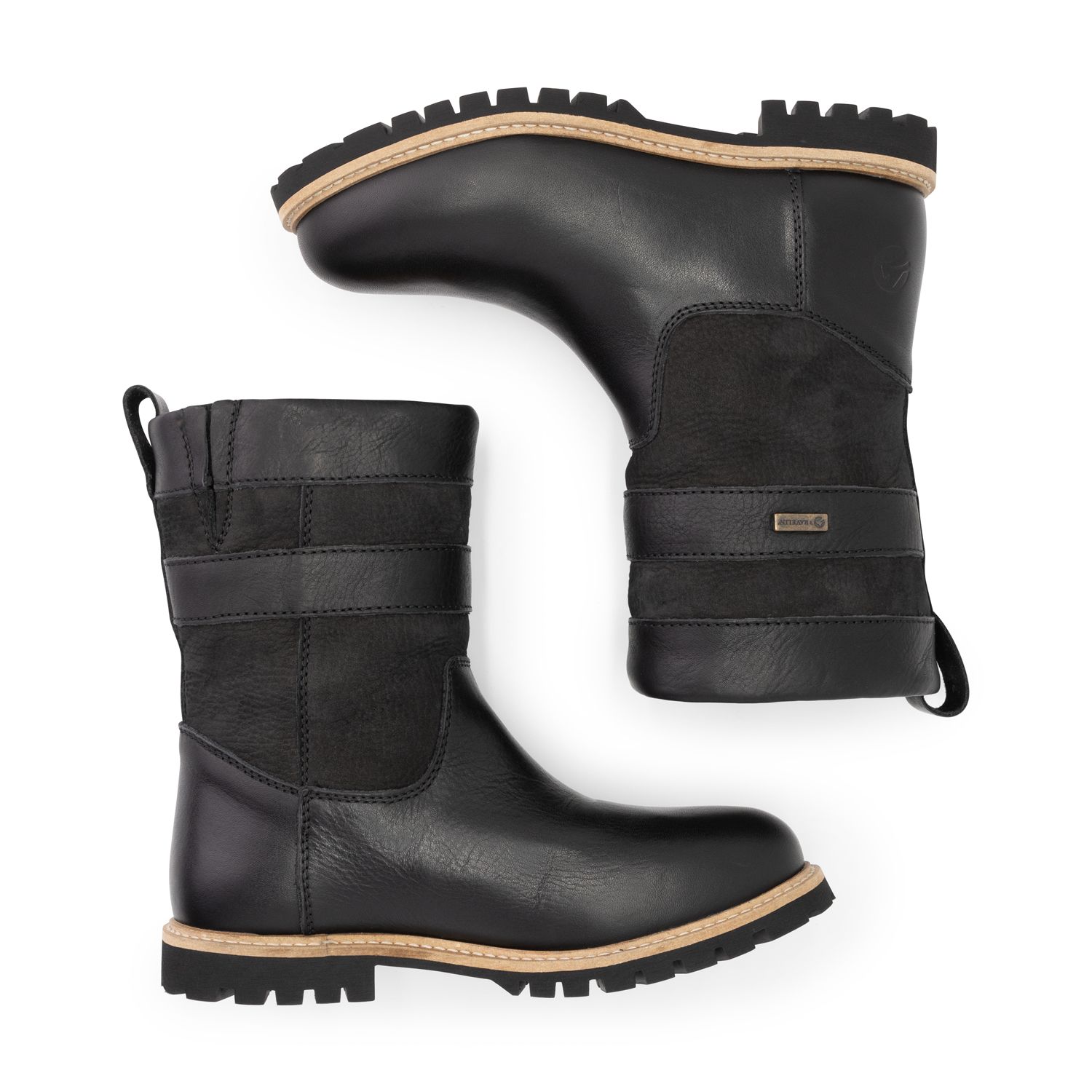 Travelin' Tallinn schwarze Damen Outdoorstiefel