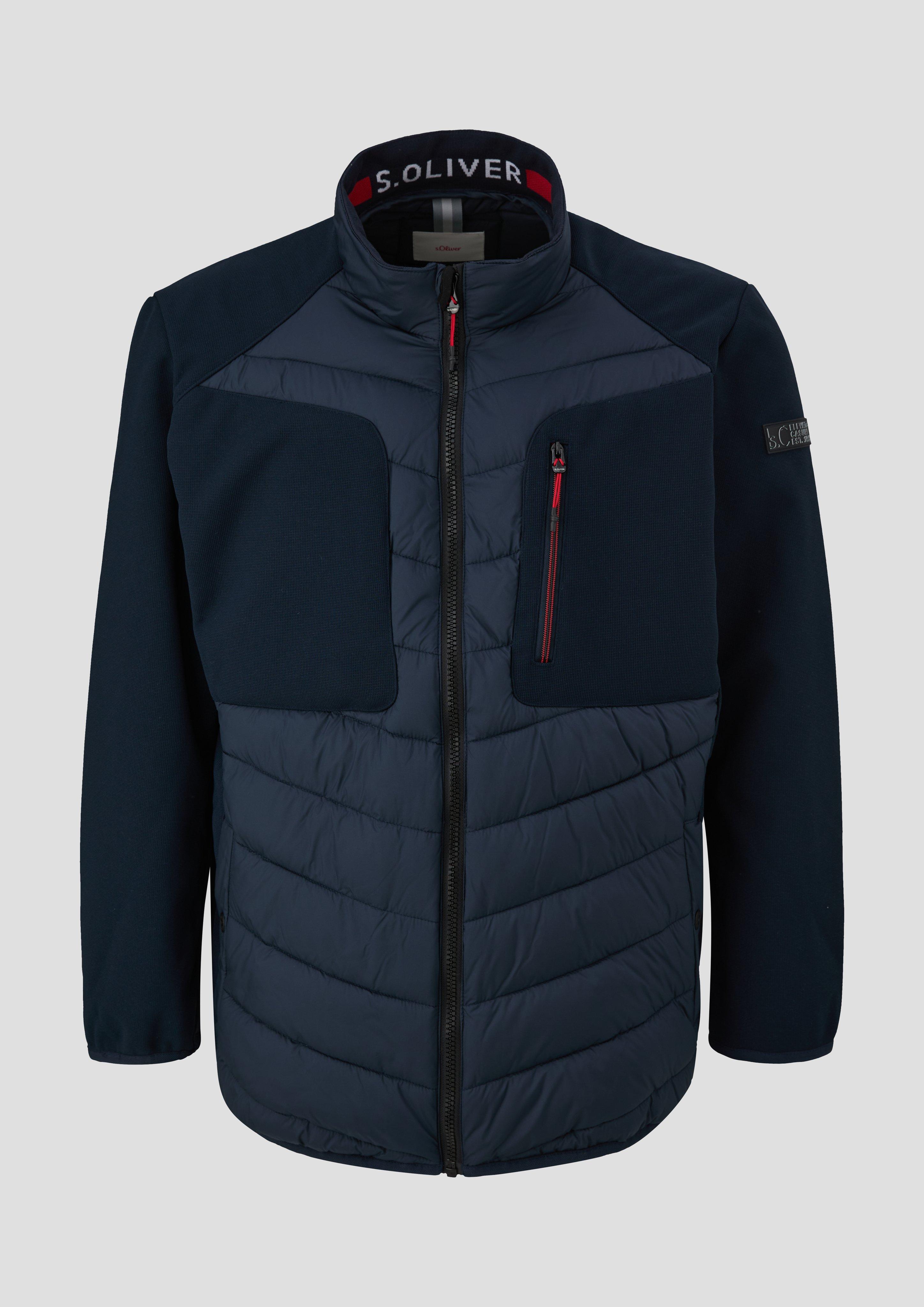 Softshelljacke mit Kontrastdetails  2147130-5978