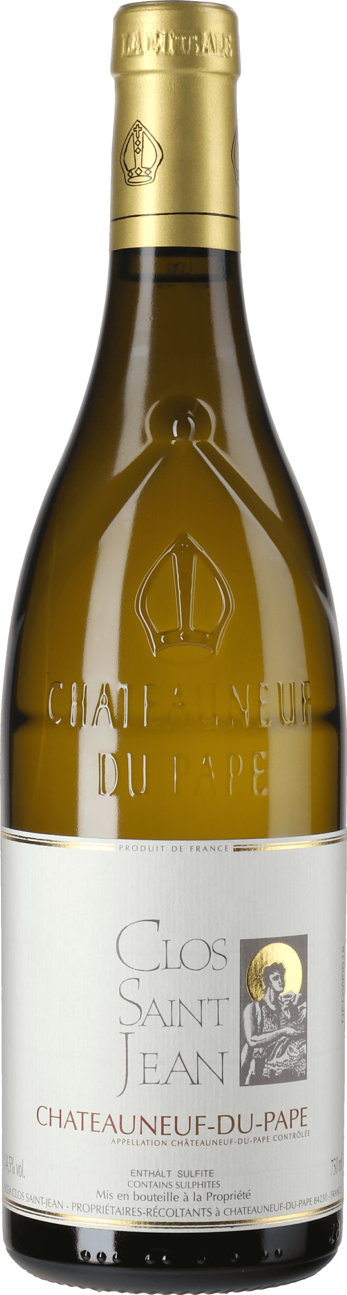 Clos Saint Jean: Chateauneuf du Pape Blanc La Mitrale 2022