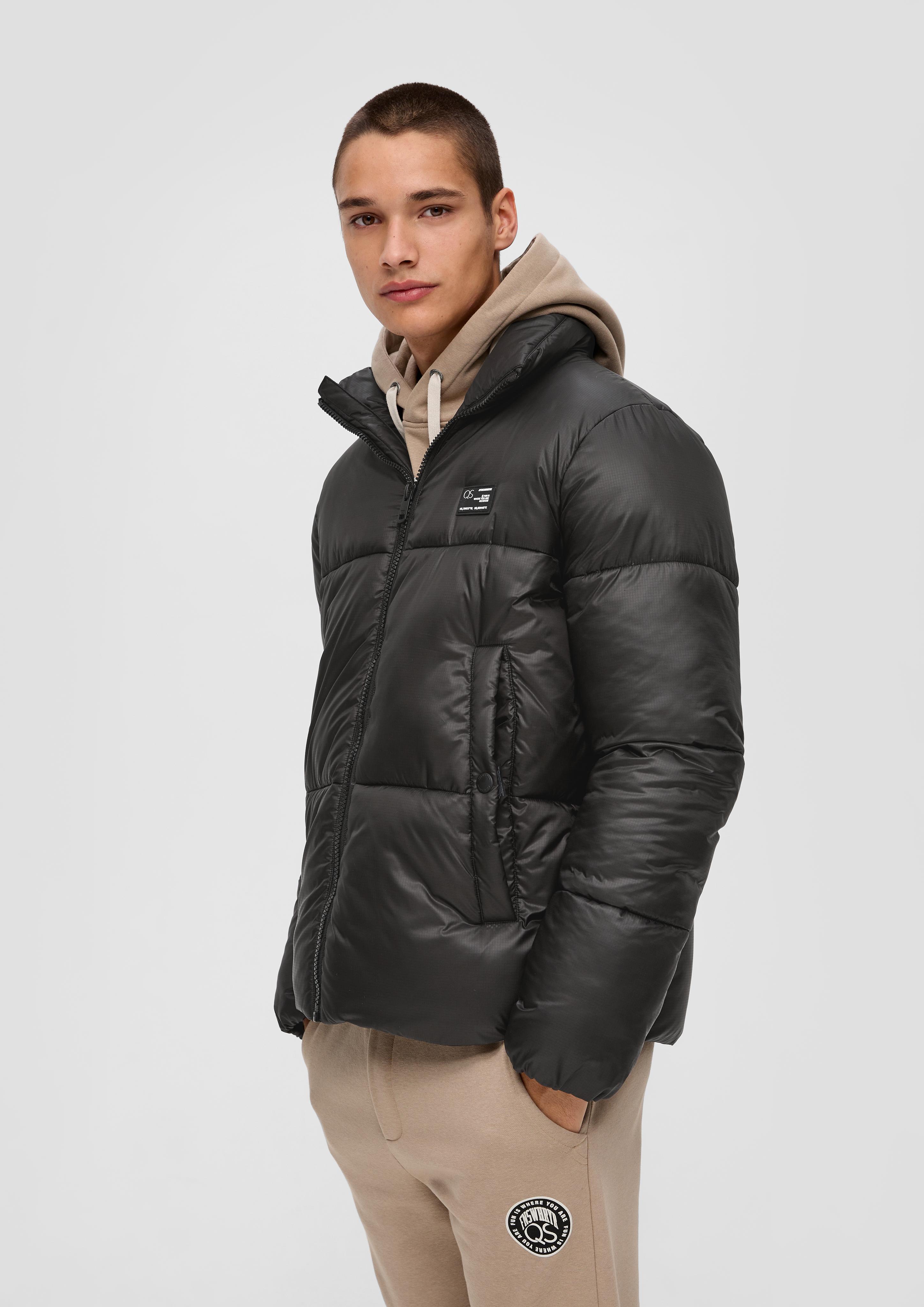 Steppjacke mit Label-Patch  2133558-9999
