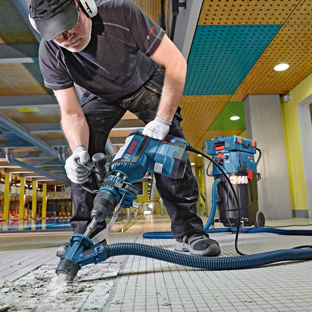 Acessório de extração de pó BOSCH SDS-Max para cinzelamento
