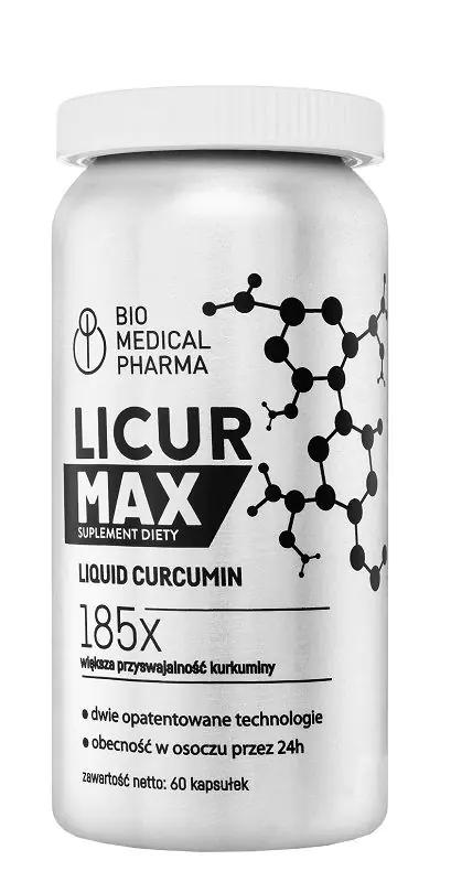 Licur Max Συμπλήρωμα διατροφής, 60 κάψουλες.