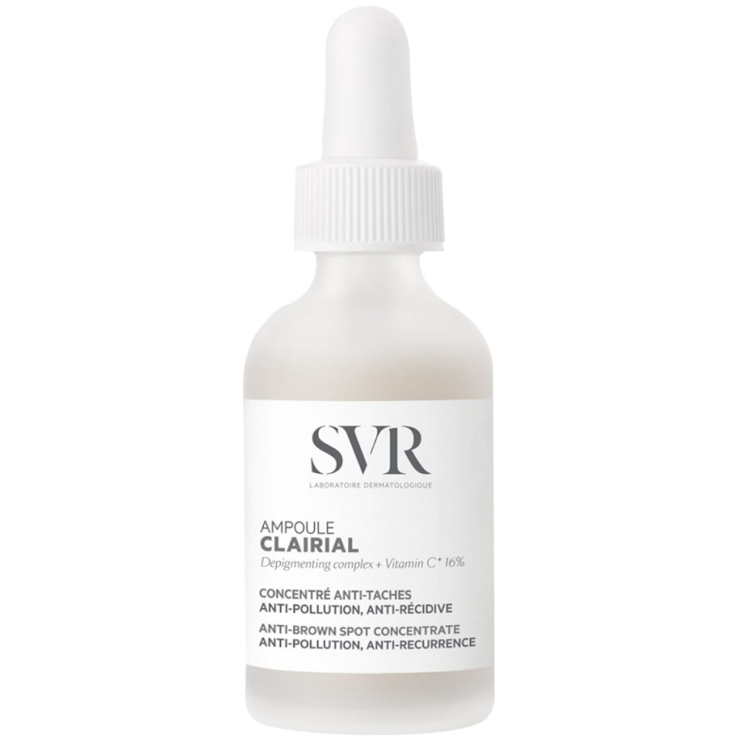 SVR Clairal Concentré Anti-Tâches, Anti-Pollution, Anti-Récidive 30 ml