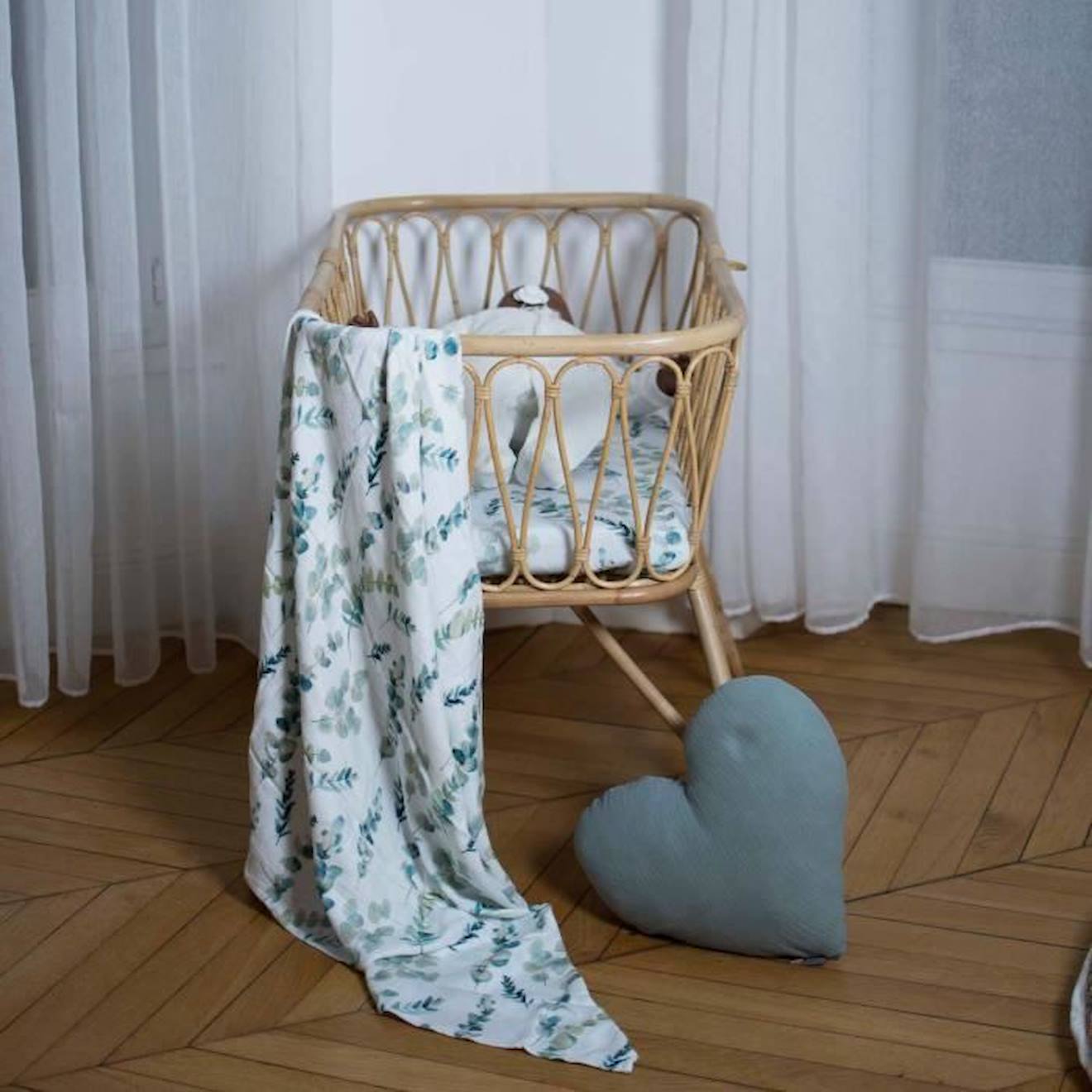 Drap housse couffin ovale