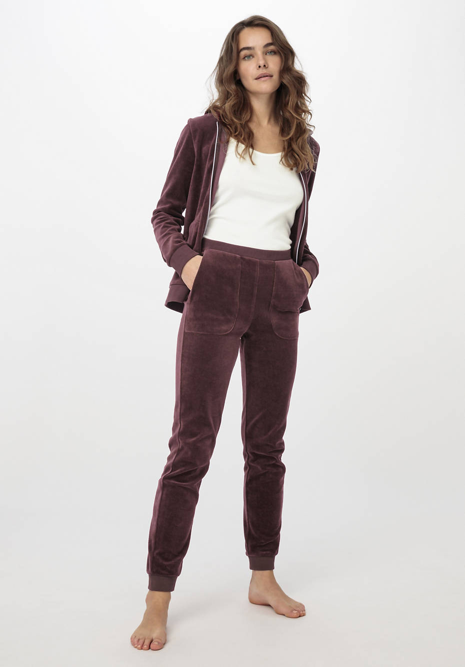 Nicki Loungehose aus reiner Bio-Baumwolle