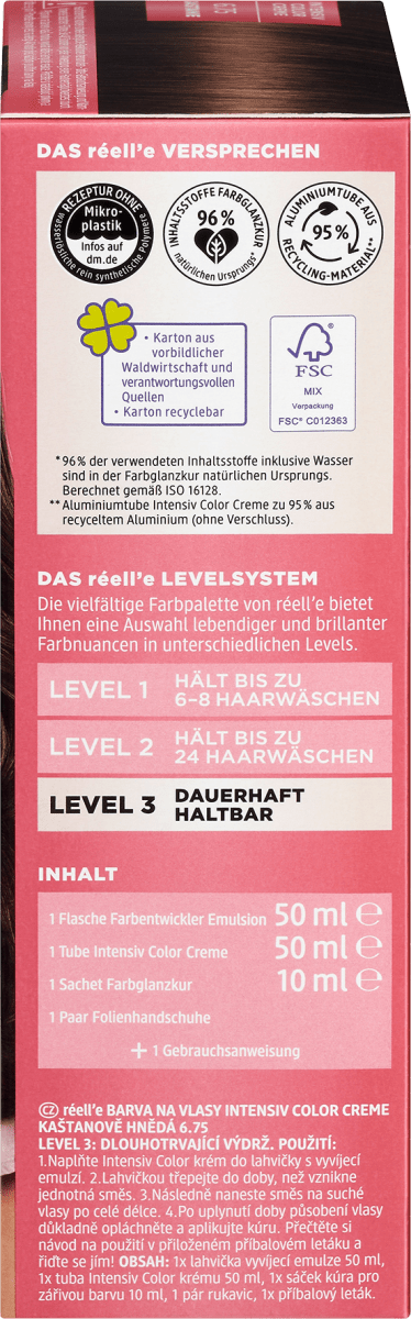 Int. Color 6.75 Kastanie, 110 ml