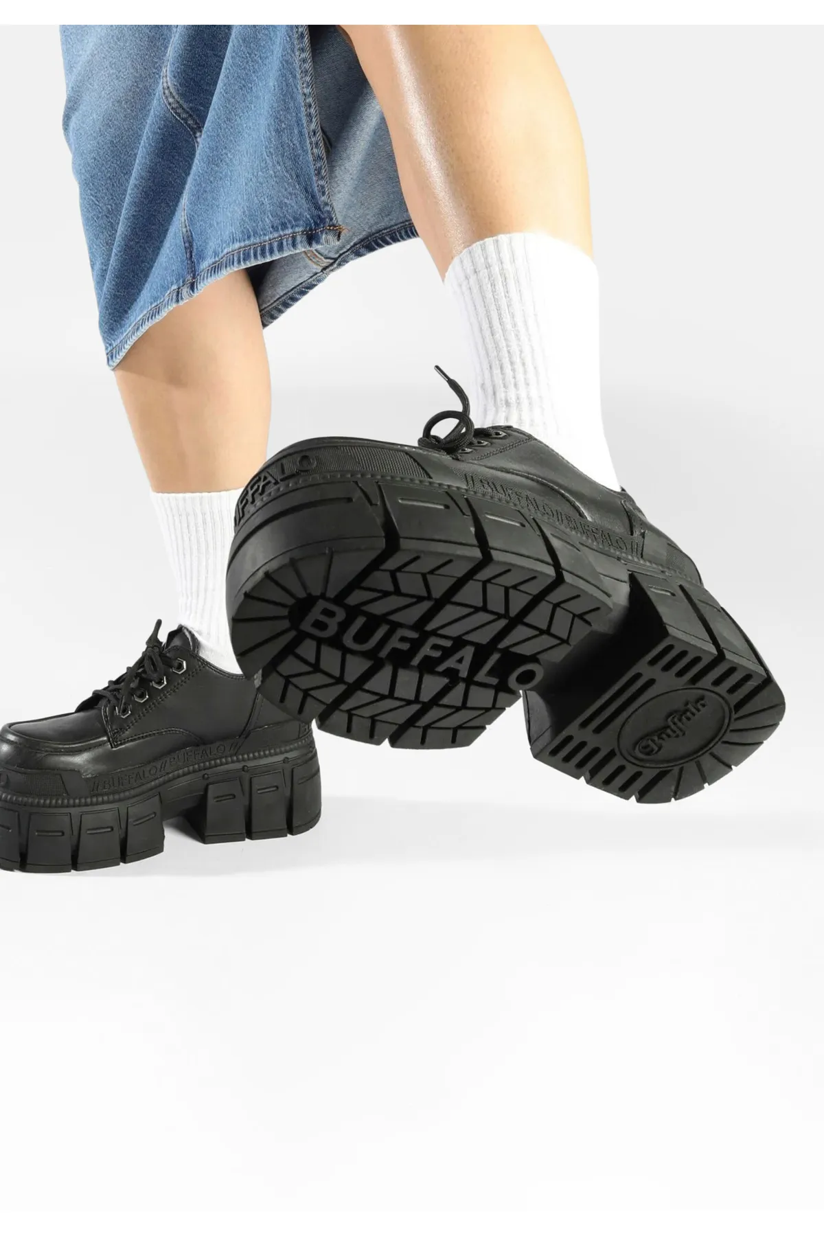 Buffalo  Damen Buffalo Gospher Lace Up Cs Vegan Nappa