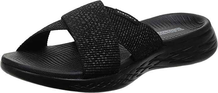 SKECHERS Klassische Sandalen schwarz