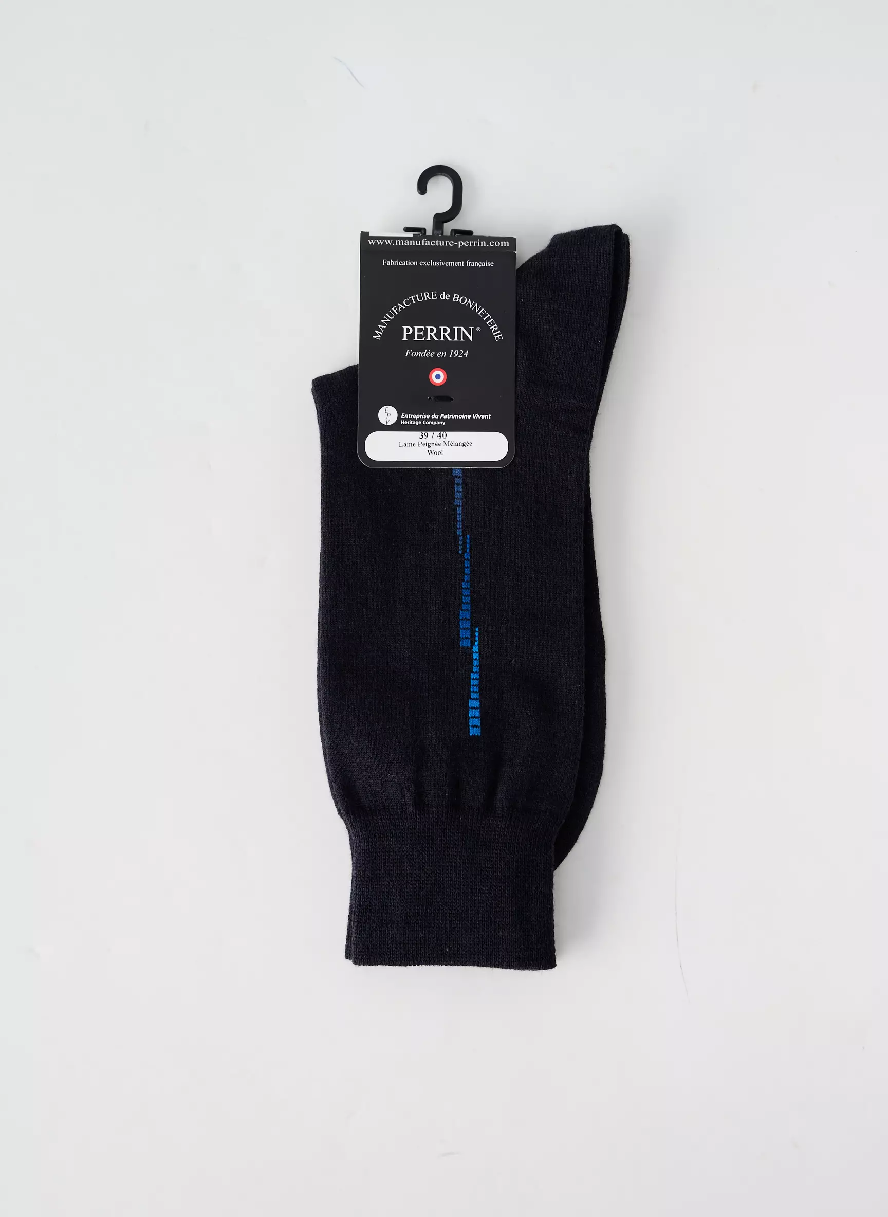 Perrin Chaussette Homme couleur bleu