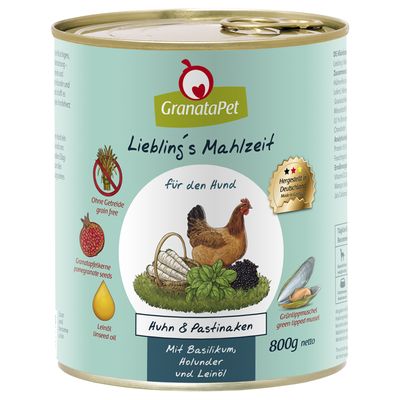 Sparpaket GranataPet Liebling's Mahlzeit 24 x 800 g