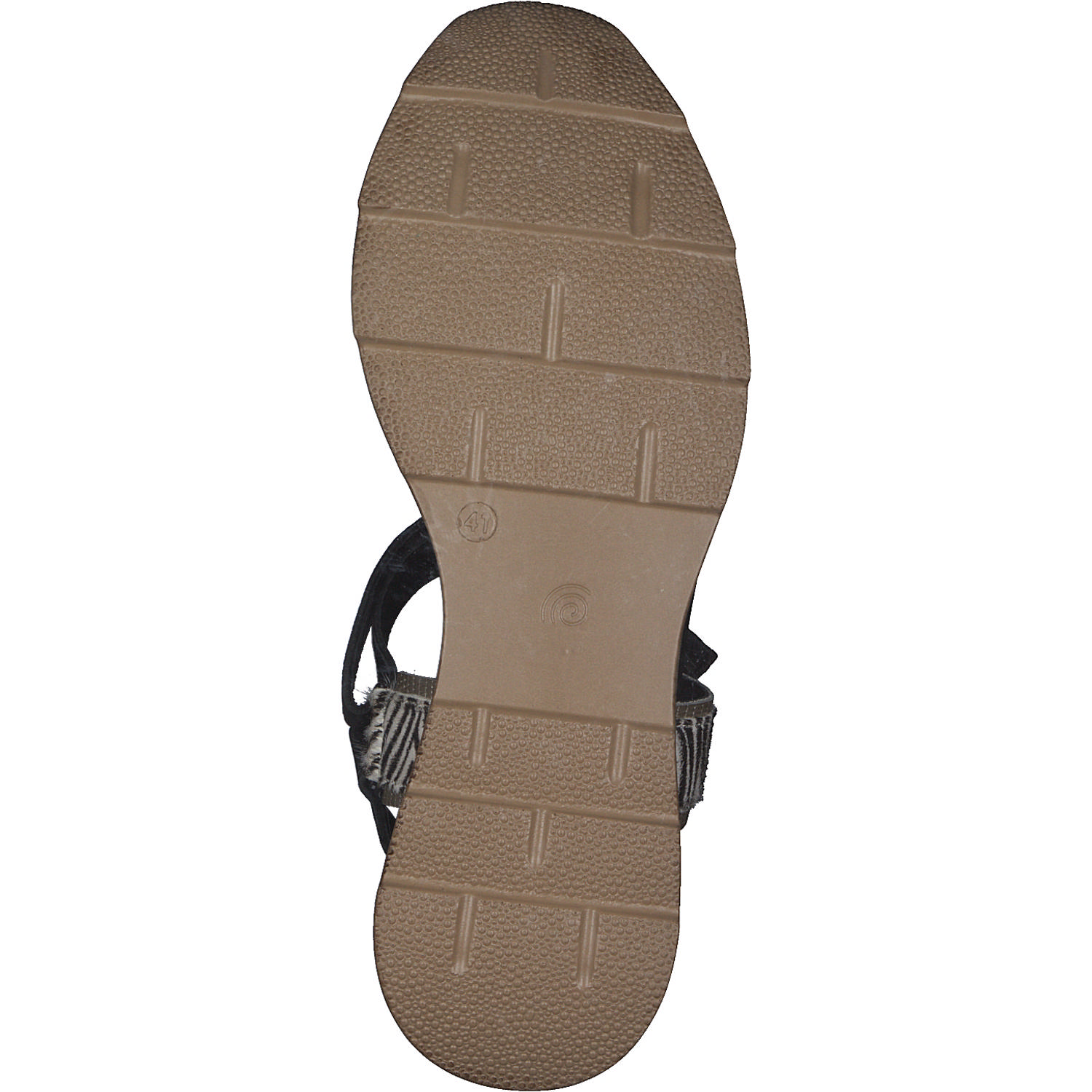 Cetti C1317, Plateau-Sandaletten, Damen, leopardo multicolor