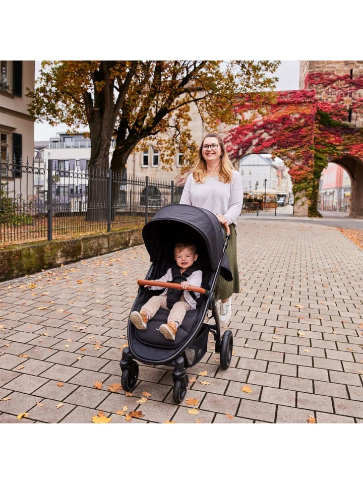 Hauck Buggy & Sportwagen UpTown Black (mit Liegefunktion, in schwarz günstig kaufen onesize