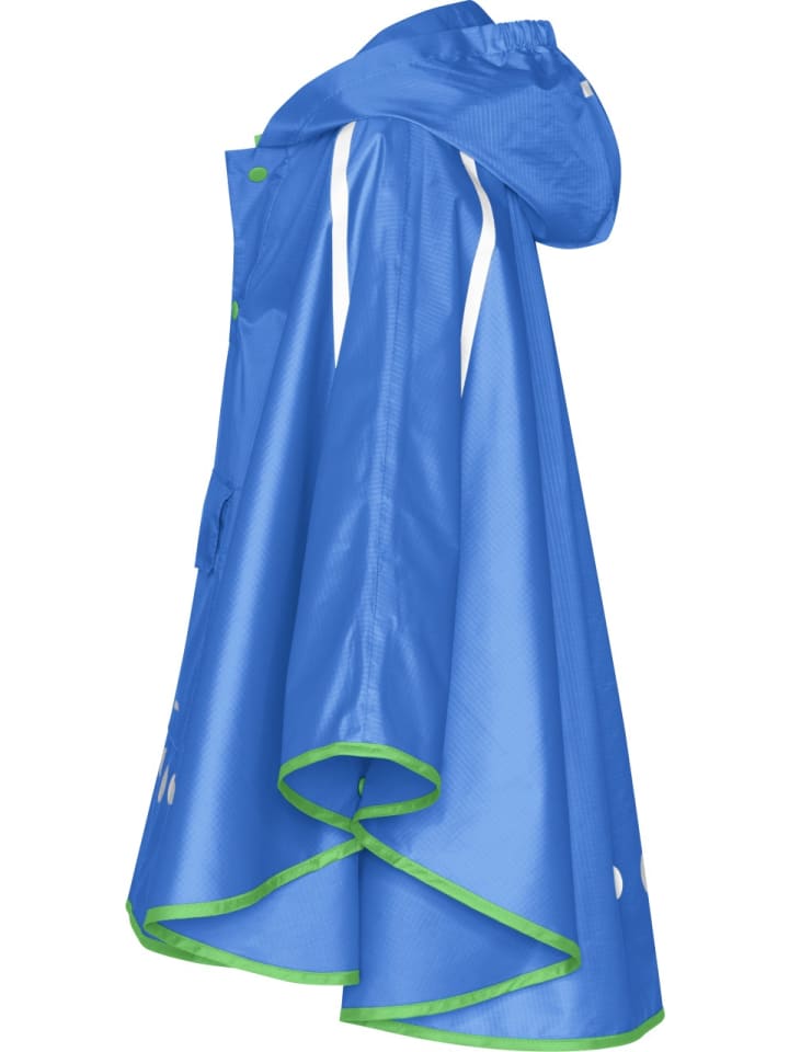 Playshoes Regenponcho faltbar in Blau günstig kaufen