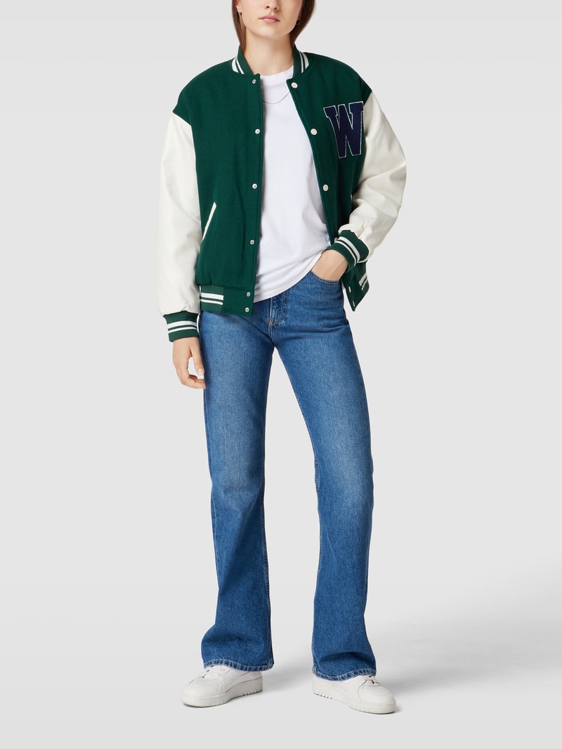 Bootcut Jeans aus Baumwolle Modell 'AUTHENTIC BOOTCUT' in jeans