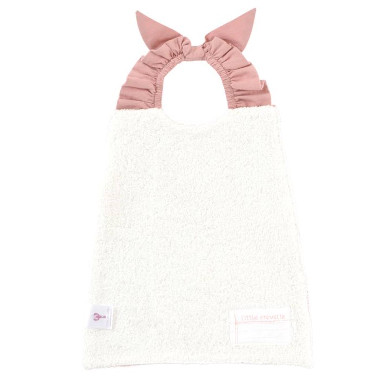 Bavoir élastiqué en coton bio* Ourson