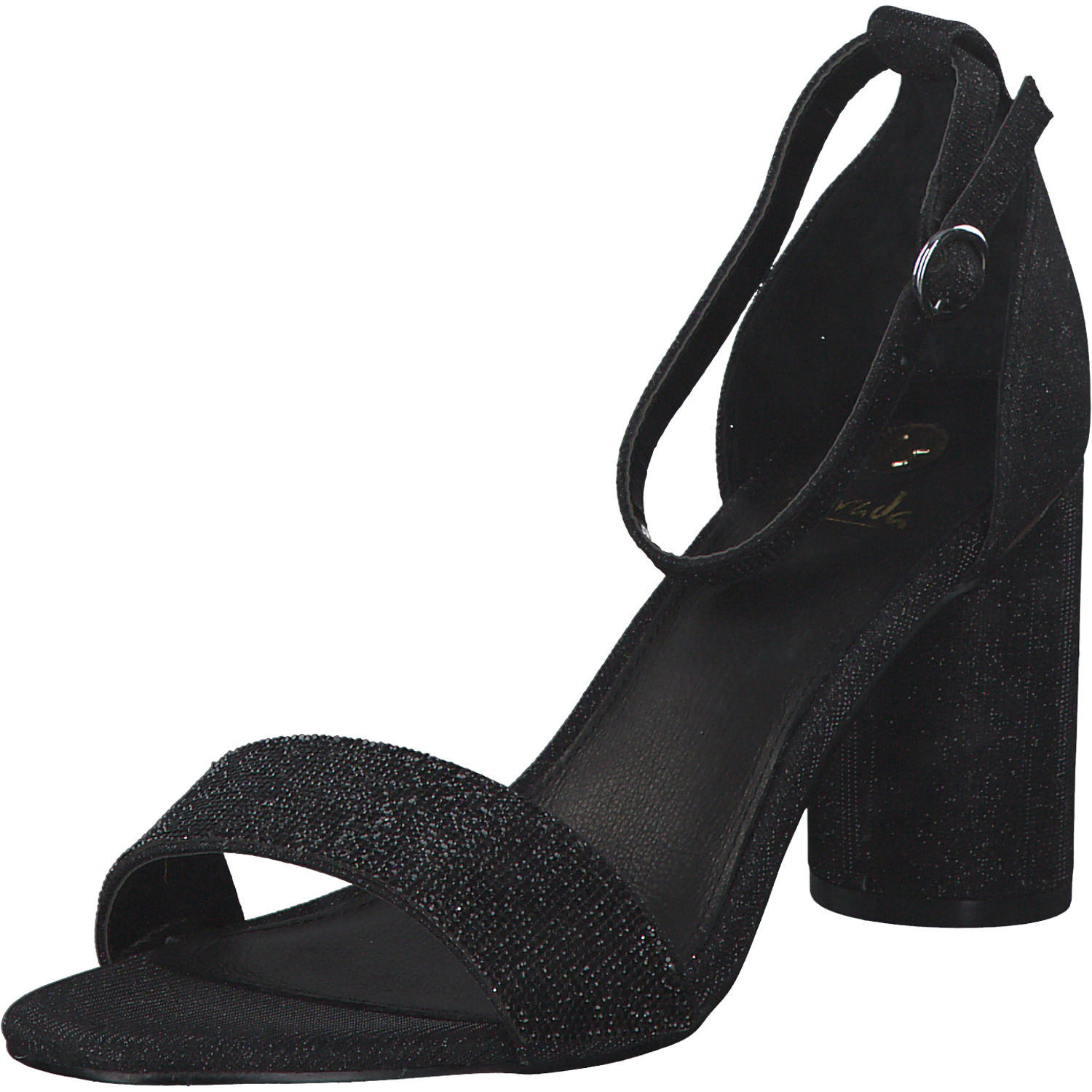 La Strada 1904220, Pumps, Damen, black- grossgrain glitter + st