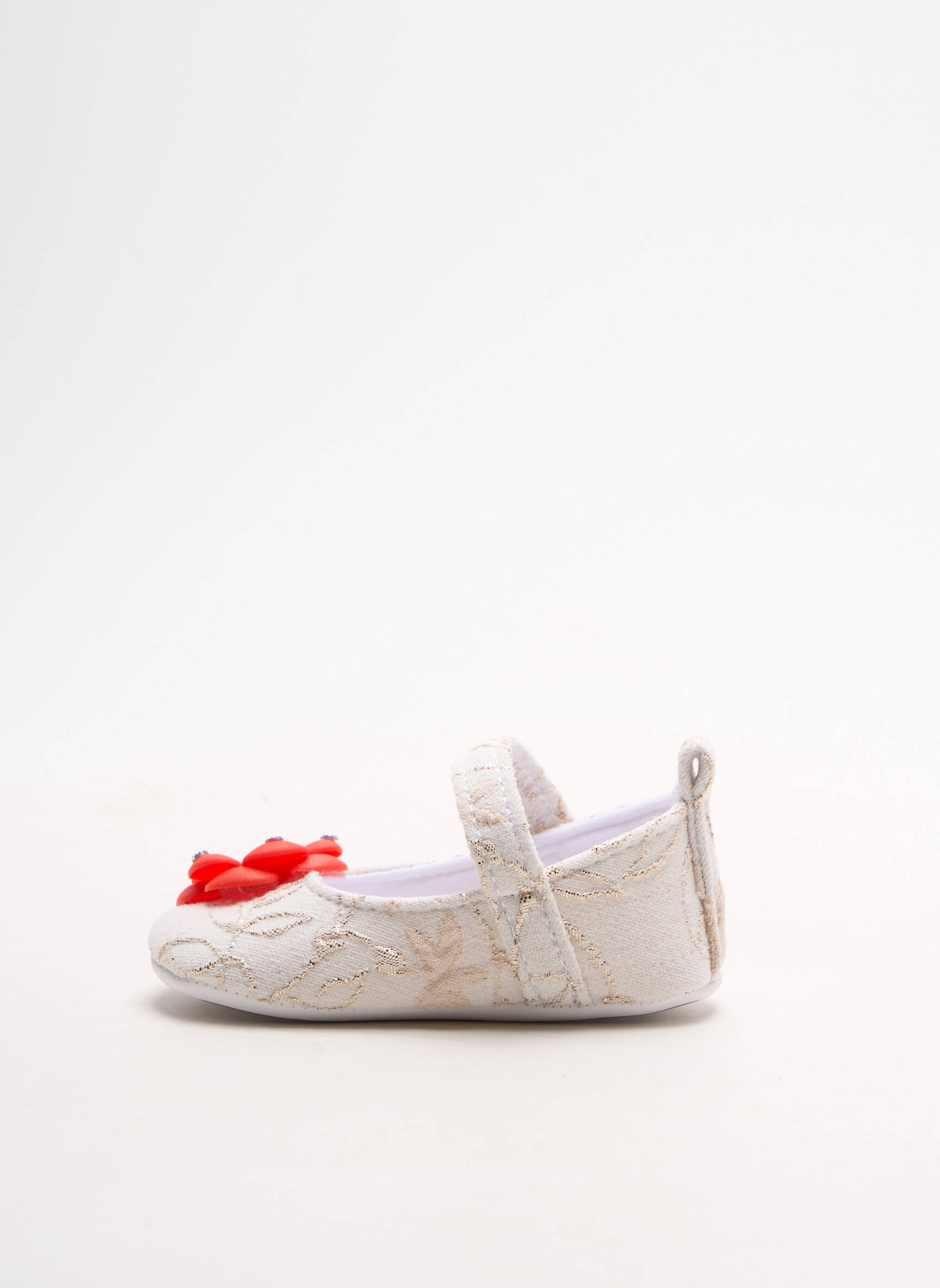 Papulin Chaussons Fille couleur beige