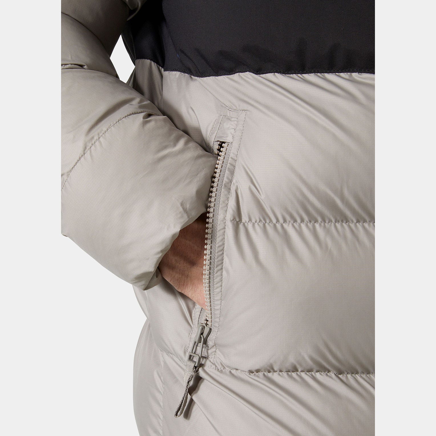 Men's Active Puffy Long Jacket