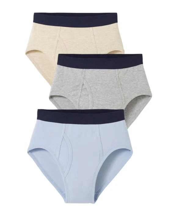 Lot de 3 slips ouverts assortis