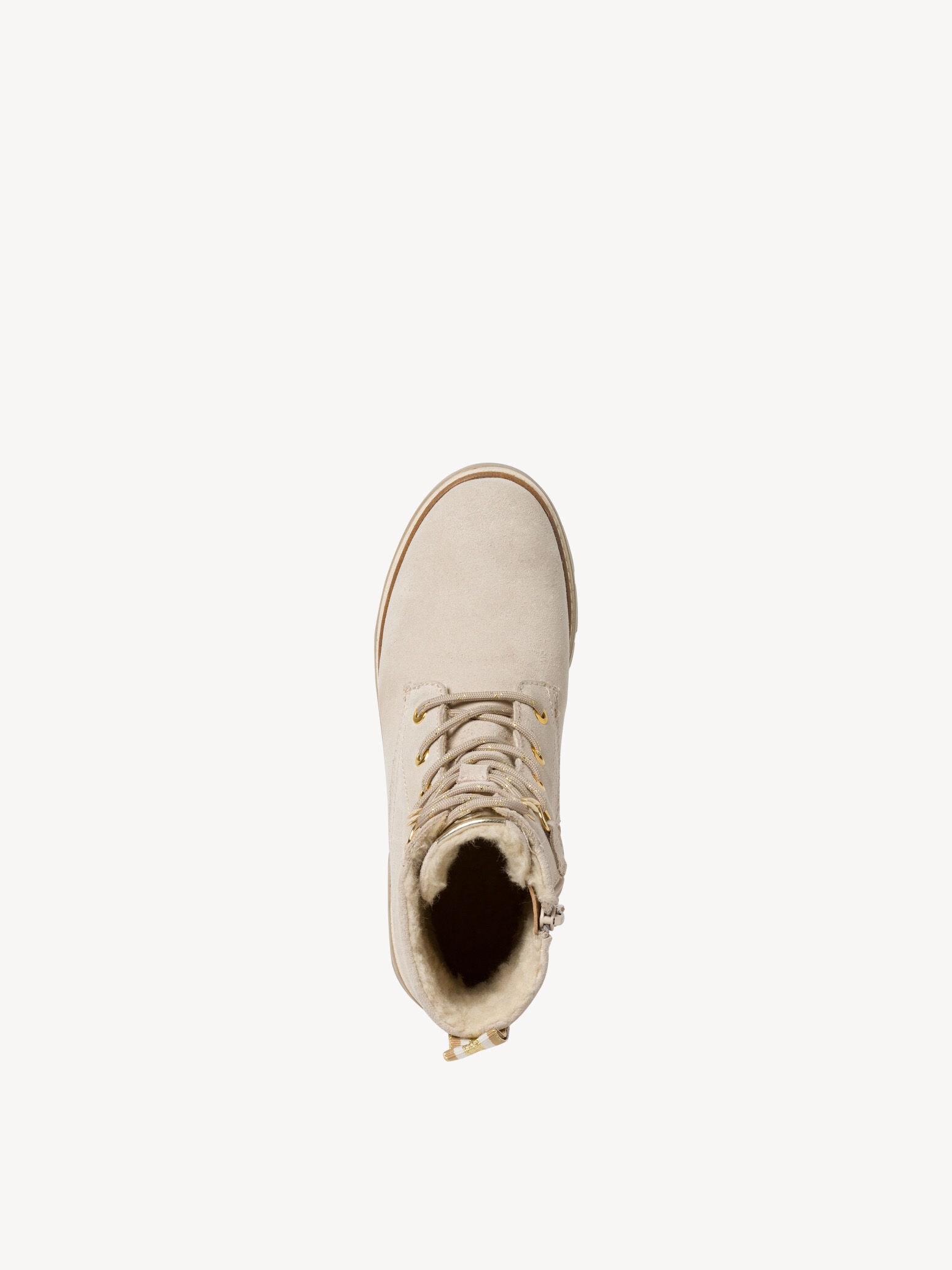 Bottine en cuir - marron doublure chaude
