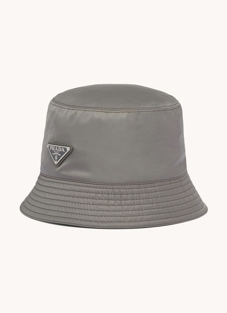 Prada Re-Nylon bucket hat with logo