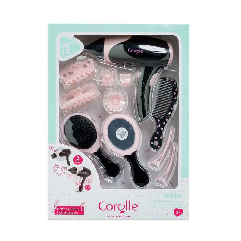 Coffret accessoires de coiffure Corolle