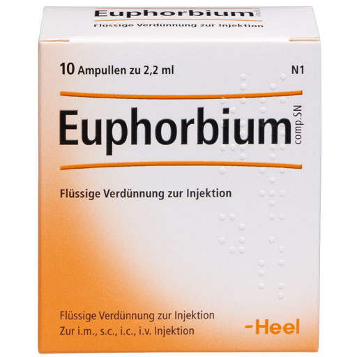 EUPHORBIUM COMPOSITUM SN Ampullen  10 St  Ampullen