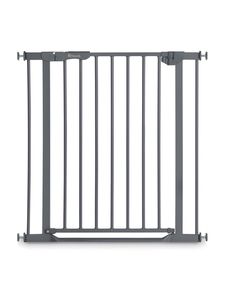 Hauck Türschutzgitter Clear Step Autoclose 2 - Dark Grey in grau günstig kaufen onesize