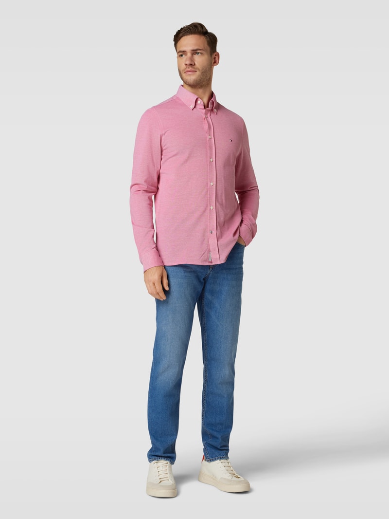 Skinny Fit Jeans im 5-Pocket-Design Modell 'Mitch' in blau