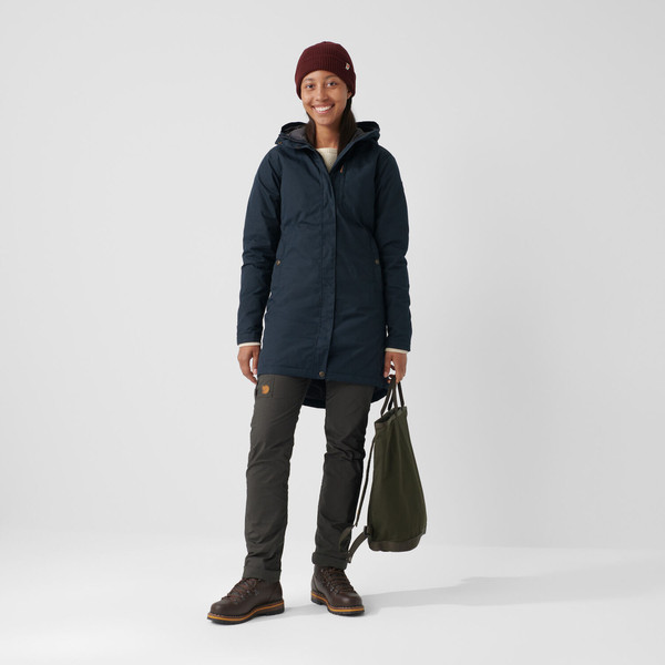 KIRUNA PADDED PARKA W Damen - Übergangsjacke