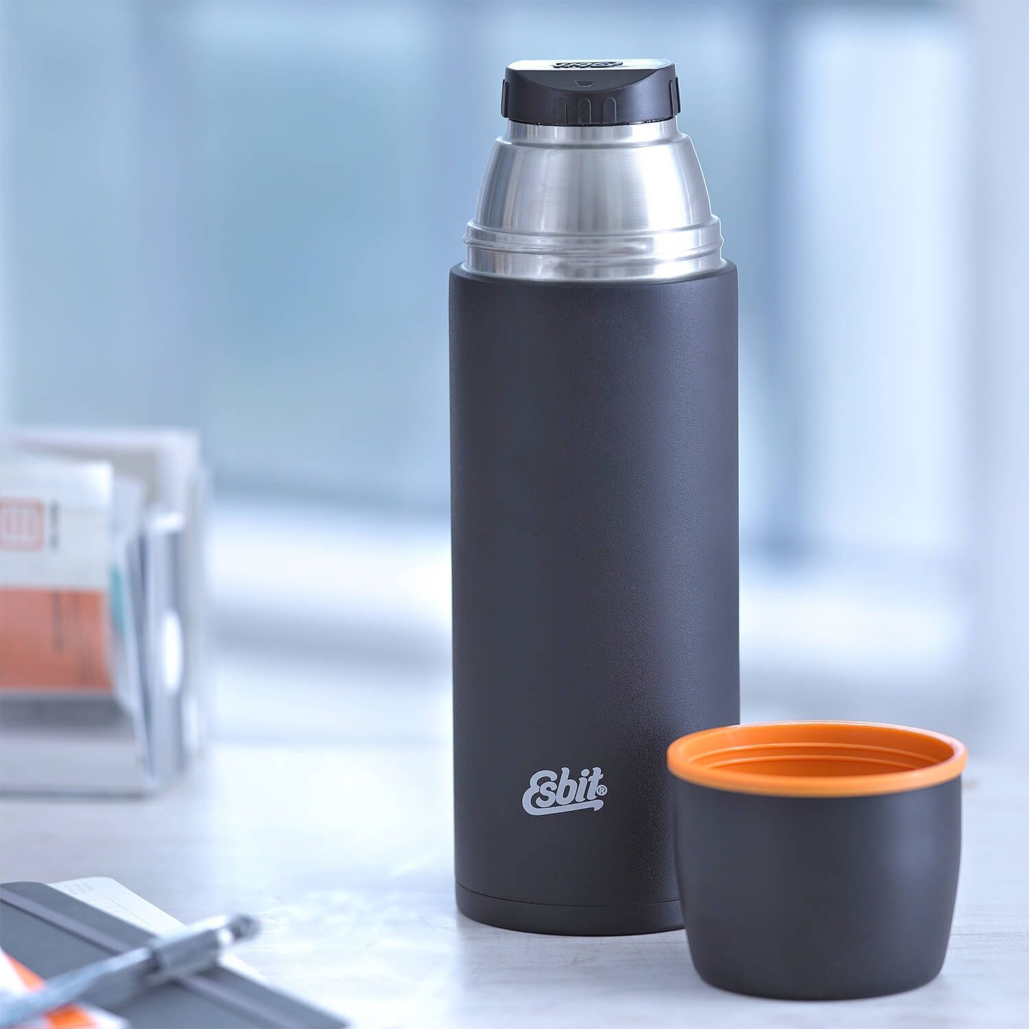 Isolierflasche Edelstahl
