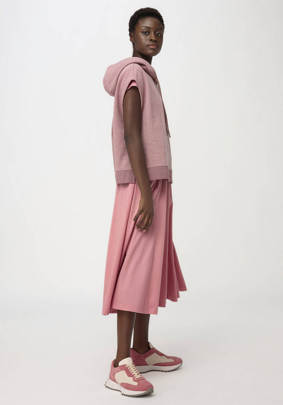 Jersey-Kleid aus reiner Bio-Baumwolle